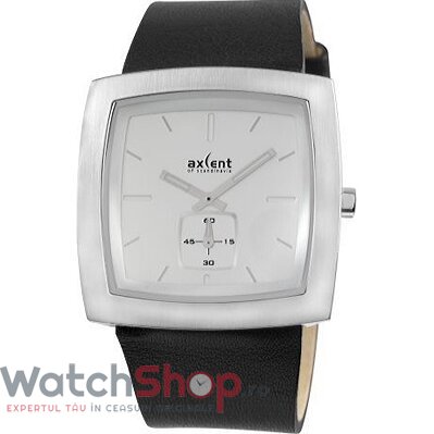 Ceas Axcent Casual Barbatesc WALLSTREET X70121-637 Alb Quartz cu Comanda Online