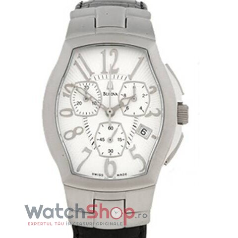 Ceas Bulova Barbatesc Casual Alb 63B45 Quartz Original cu Comanda Online