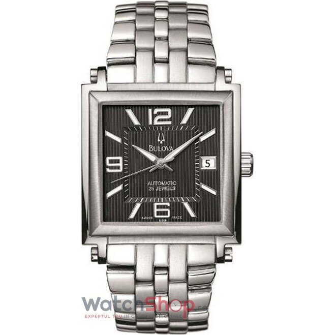 Ceas Barbatesc Casual Bulova Gri inchis 63B99 Automatic Original cu Comanda Online