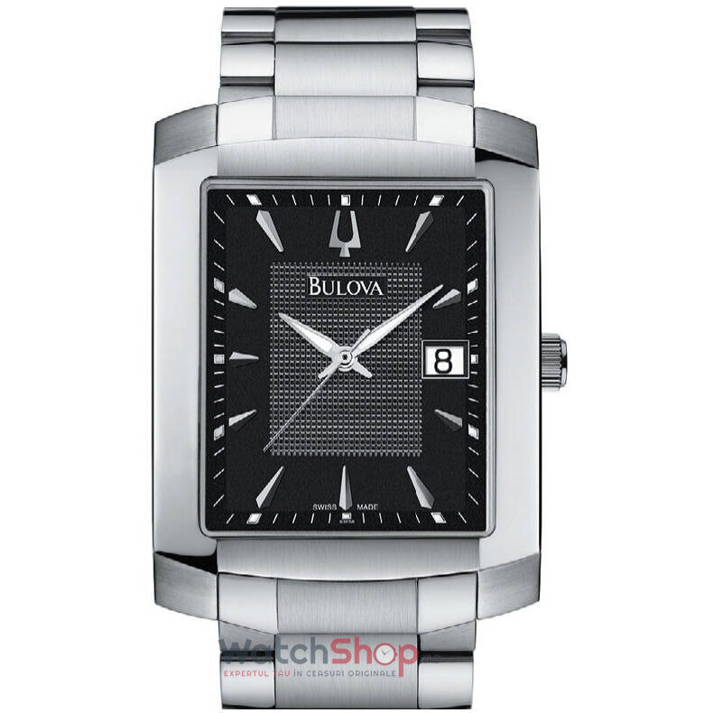 Ceas Bulova Barbatesc Casual Negru 63F58 Quartz Original cu Comanda Online