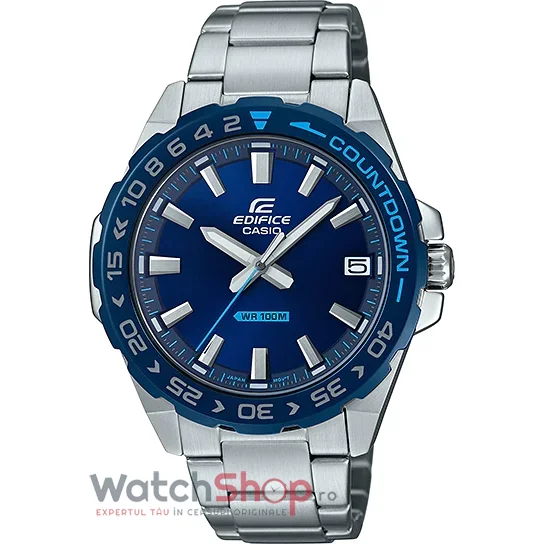 Ceas Casio Barbatesc Casual Albastru EDIFICE EFV-120DB-2AV Quartz Original cu Comanda Online