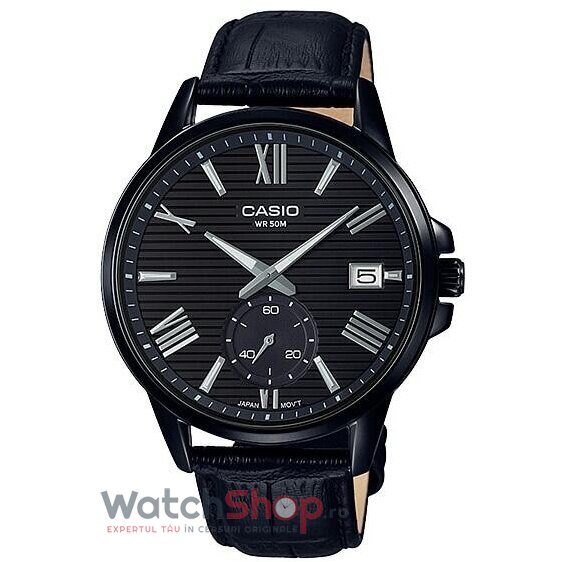 Ceas Casio Barbatesc Casual Negru MTP-EX100BL-1AVDF Quartz Original cu Comanda Online