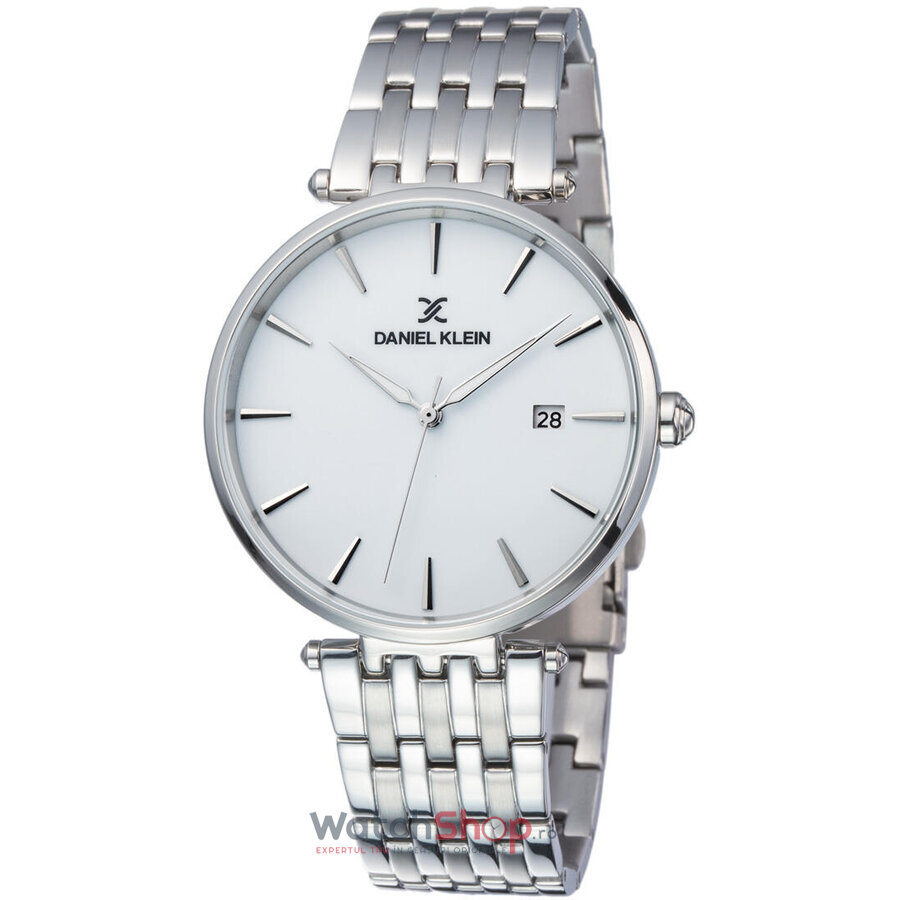 Ceas Barbatesc Casual Daniel Klein Argintiu Premium DK11888-2 Quartz Original cu Comanda Online