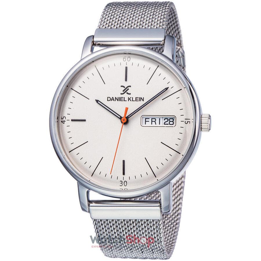 Ceas Barbatesc Casual Daniel Klein Gri PREMIUM DK11827-6 Quartz Original cu Comanda Online