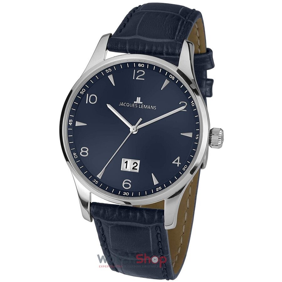 Ceas Jacques Lemans Barbatesc Casual Bleumarin London 1-1862ZC Quartz Original cu Comanda Online