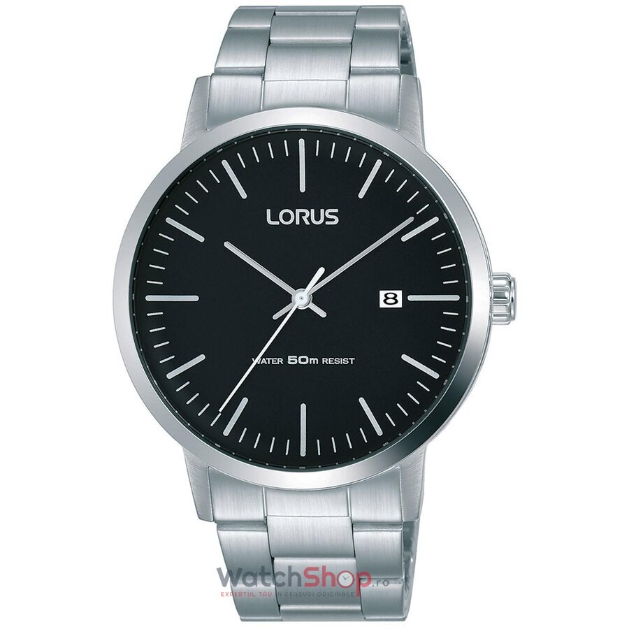 Ceas Barbatesc Casual Lorus by Seiko Argintiu RH989JX9 Quartz Original cu Comanda Online