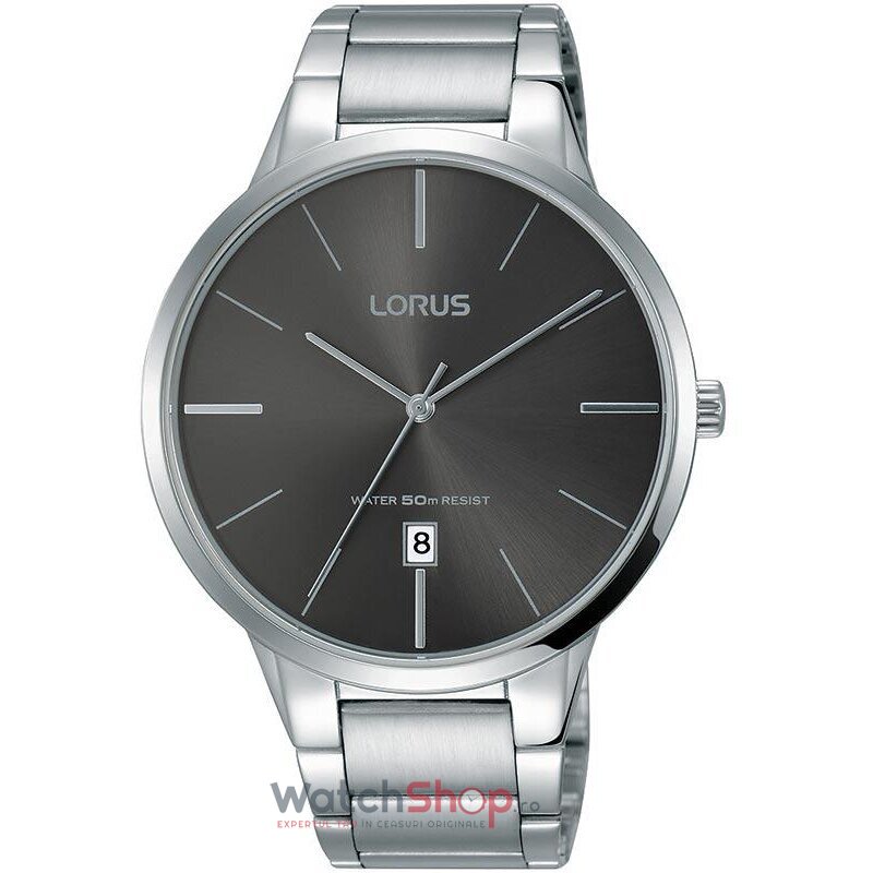 Ceas Lorus by Seiko Barbatesc Casual Gri RS997CX-9 Quartz Original cu Comanda Online