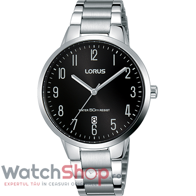 Ceas Barbatesc Casual Lorus by Seiko Negru RH905KX9 Quartz Original cu Comanda Online