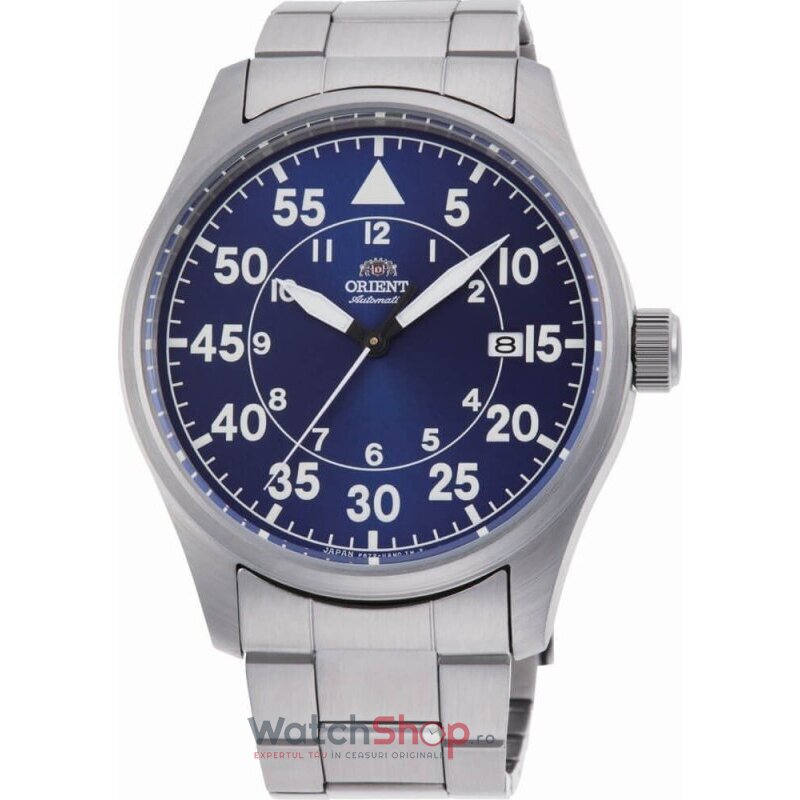 Ceas Orient Barbatesc Casual Albastru S RA-AC0H01L10B Automatic Original cu Comanda Online