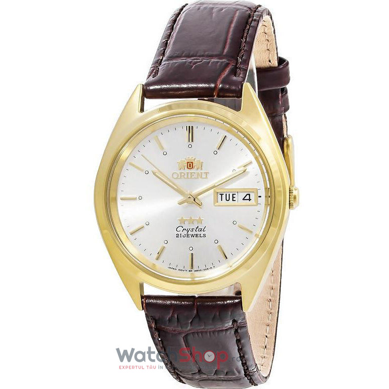 Ceas Orient Barbatesc Casual Argintiu THREE STAR FAB0000HW9 Automatic Original cu Comanda Online