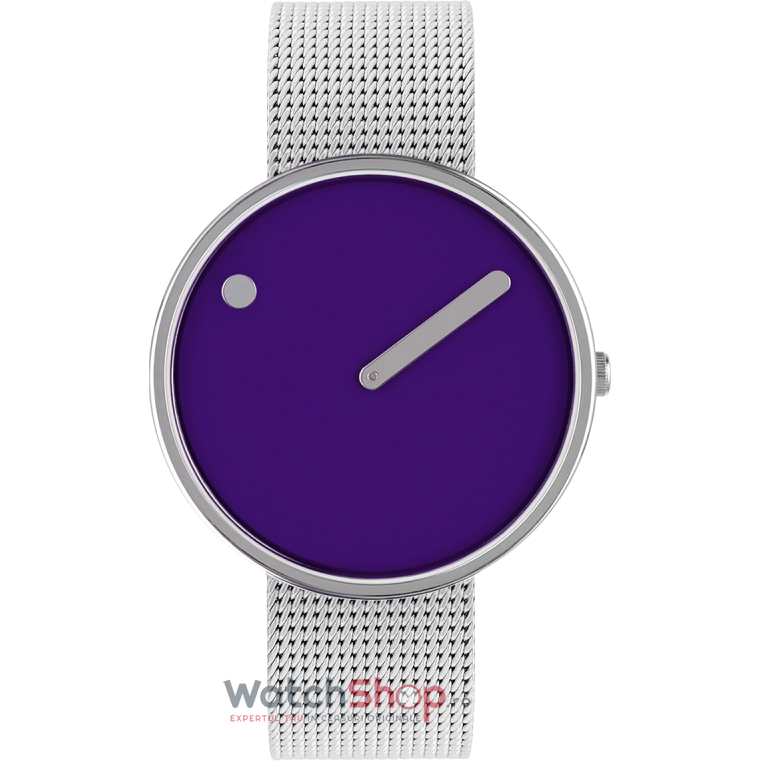 Ceas Barbatesc Casual PICTO Mov 43399-0820 Steel Mesh 40mm Quartz Original cu Comanda Online