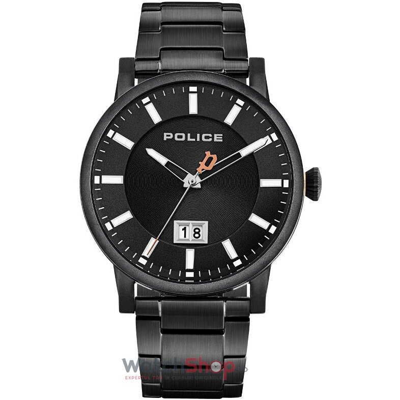 Ceas Police Barbatesc Casual Negru COLLIN PL15404JSB.02M Quartz Original cu Comanda Online