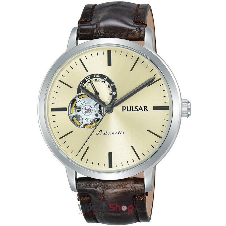 Ceas Pulsar Barbatesc Casual Auriu Regular P9A007X1 Automatic Original cu Comanda Online