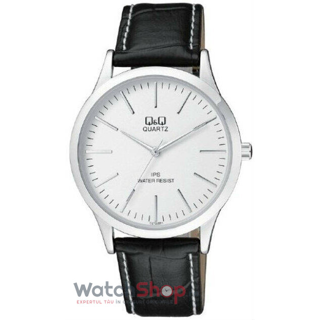 Ceas Barbatesc Casual Q&Q Alb C212J301Y Quartz Original cu Comanda Online