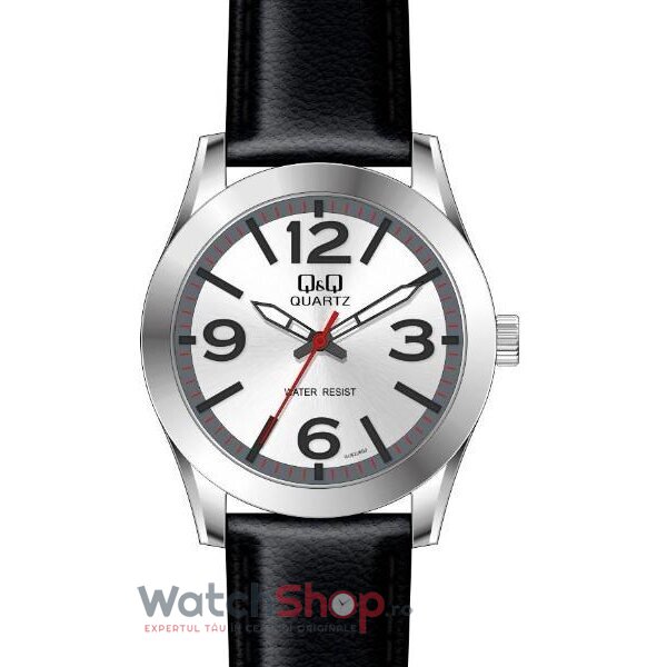 Ceas Barbatesc Casual Q&Q Argintiu GU62J802Y Quartz Original cu Comanda Online