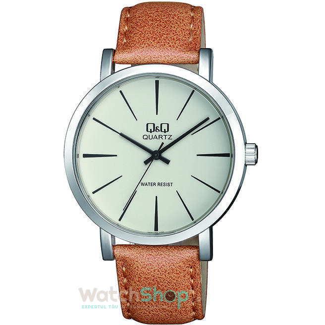 Ceas Barbatesc Casual Q&Q Argintiu Q892J300Y Quartz Original cu Comanda Online