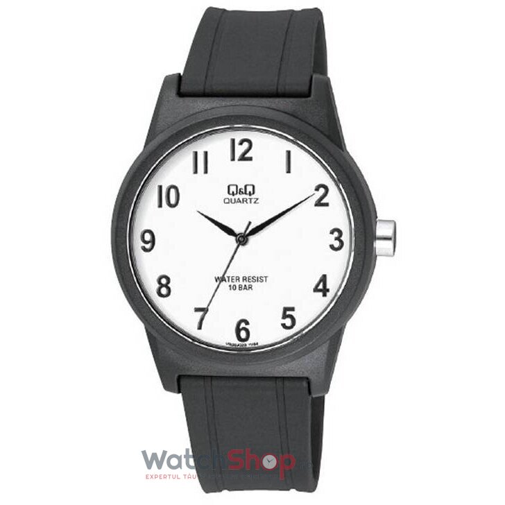 Ceas Barbatesc Casual-Sport Q&Q Alb VR35J023Y Quartz Original cu Comanda Online