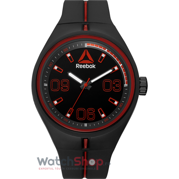 Ceas Barbatesc Casual-Sport Reebok Negru TRACKLINE RD-TRA-G2-PBIB-BR Quartz Original cu Comanda Online