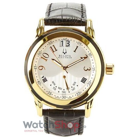 Ceas Bulova Barbatesc Elegant Argintiu ACCUTRON 65C101 Quartz Original cu Comanda Online