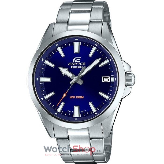 Ceas Barbatesc Elegant Casio Albastru EDIFICE EFV-100D-2A Quartz Original cu Comanda Online