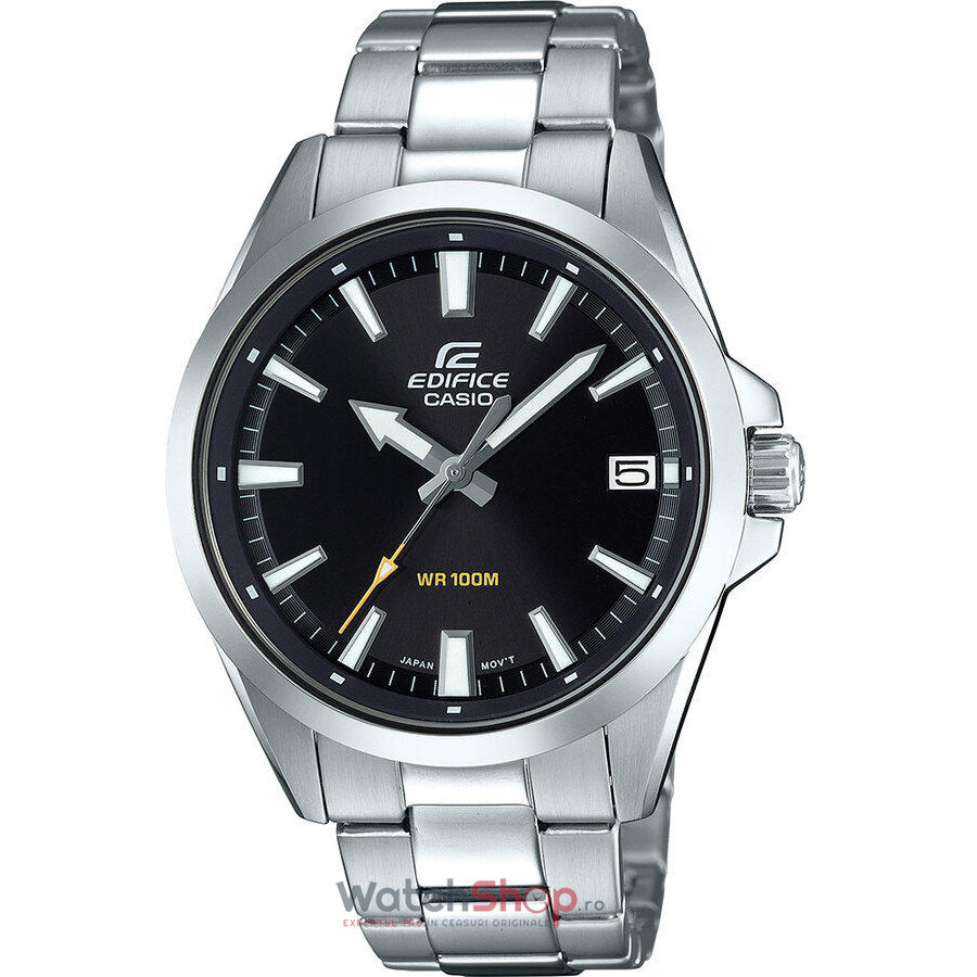 Ceas Barbatesc Elegant Casio Negru EDIFICE EFV-100D-1A Quartz Original cu Comanda Online