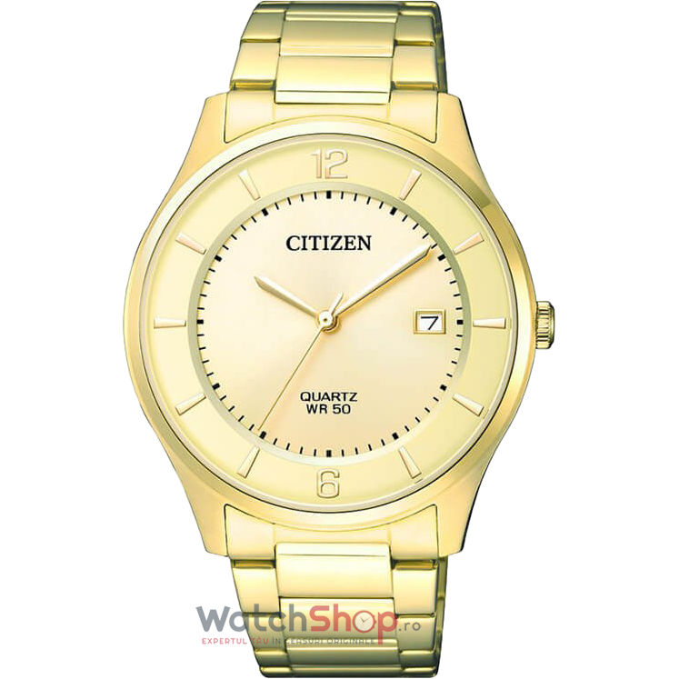 Ceas Citizen Barbatesc Elegant Auriu Basic BD0043-83P Quartz Original cu Comanda Online