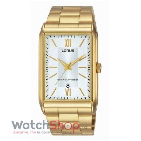 Ceas Barbatesc Elegant Lorus by Seiko Alb RH906JX-9 Quartz Original cu Comanda Online