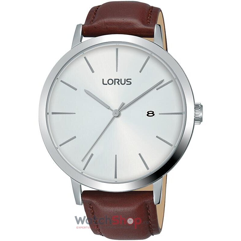 Ceas Lorus by Seiko Barbatesc Elegant Argintiu Dress RH987JX-9 Quartz Original cu Comanda Online