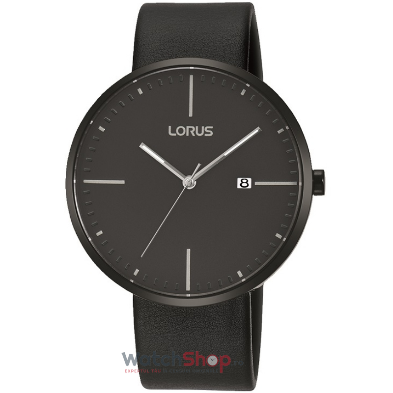 Ceas Barbatesc Elegant Lorus by Seiko Negru Dress RH997HX-9 Quartz Original cu Comanda Online