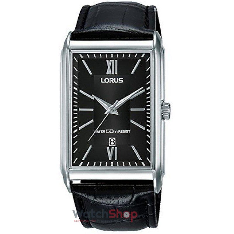 Ceas Barbatesc Elegant Lorus by Seiko Negru RH907JX-8 Quartz Original cu Comanda Online