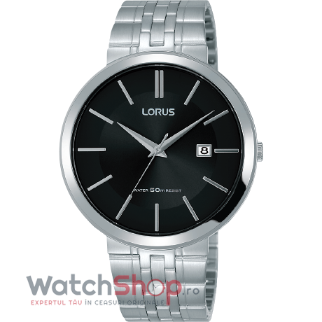 Ceas Barbatesc Elegant Lorus by Seiko Negru RH917JX-9 Quartz Original cu Comanda Online