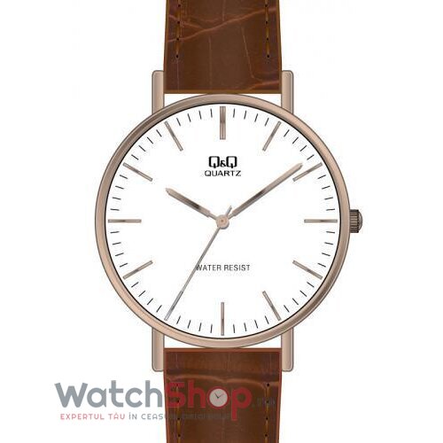 Ceas Barbatesc Elegant Q&Q Alb QA20J805Y Quartz Original cu Comanda Online