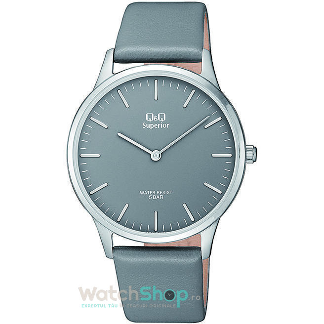 Ceas Barbatesc Elegant Q&Q Gri Superior S306J322Y Quartz Original cu Comanda Online