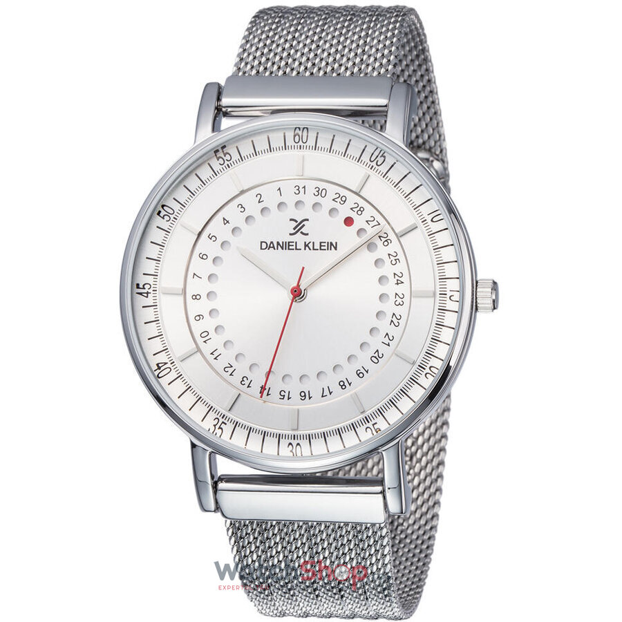 Ceas Barbatesc Fashion Daniel Klein Argintiu FIORD DK11830-1 Quartz Original cu Comanda Online