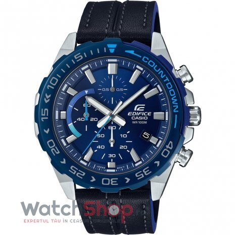 Ceas Casio Barbatesc Sport Albastru EDIFICE EFR-566BL-2AVUEF Quartz Original cu Comanda Online