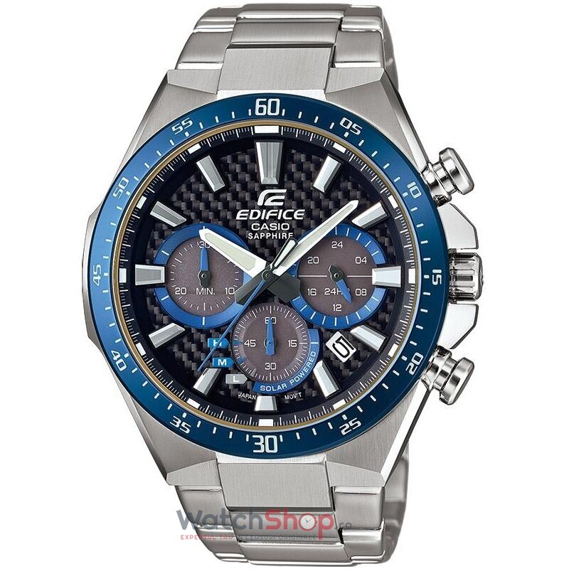 Ceas Barbatesc Sport Casio Albastru Edifice EFS-S520CDB-1B Quartz Original cu Comanda Online