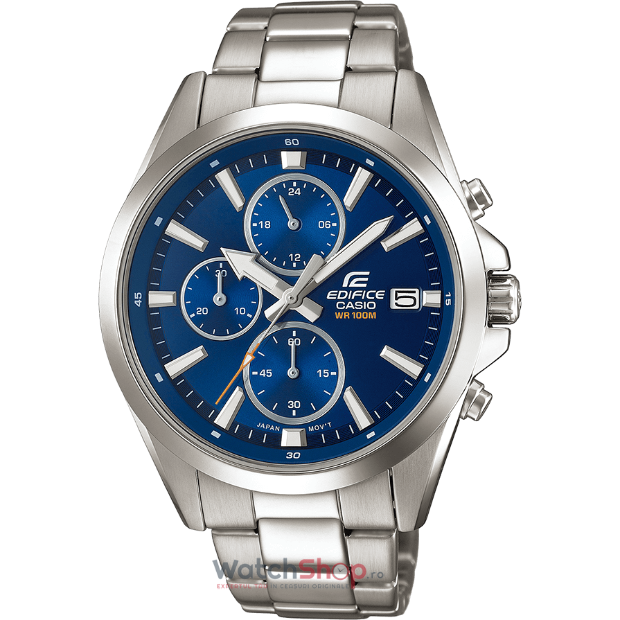 Ceas Barbatesc Sport Casio Albastru Edifice EFV-560D-2A Quartz Original cu Comanda Online