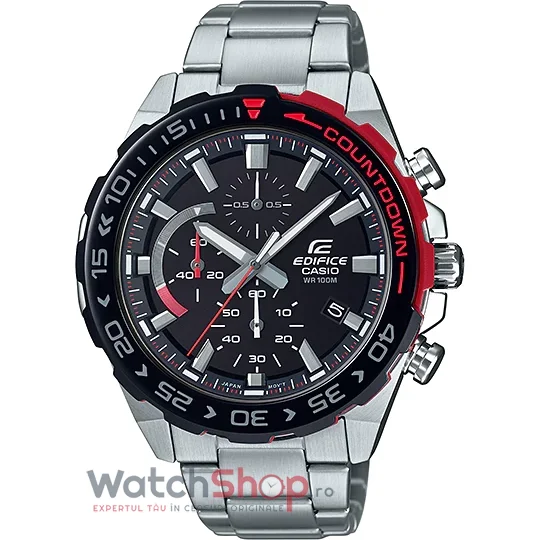 Ceas Casio Barbatesc Sport Negru EDIFICE EFR-566DB-1AVUEF Quartz Original cu Comanda Online