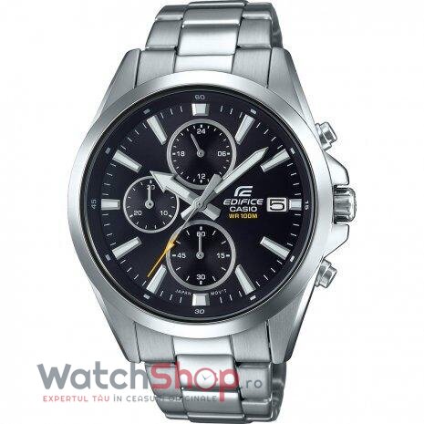 Ceas Barbatesc Sport Casio Negru EDIFICE EFV-560D-1A Quartz Original cu Comanda Online