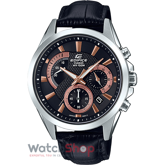 Ceas Casio Barbatesc Sport Negru EDIFICE EFV-580L-1AVUEF Quartz Original cu Comanda Online