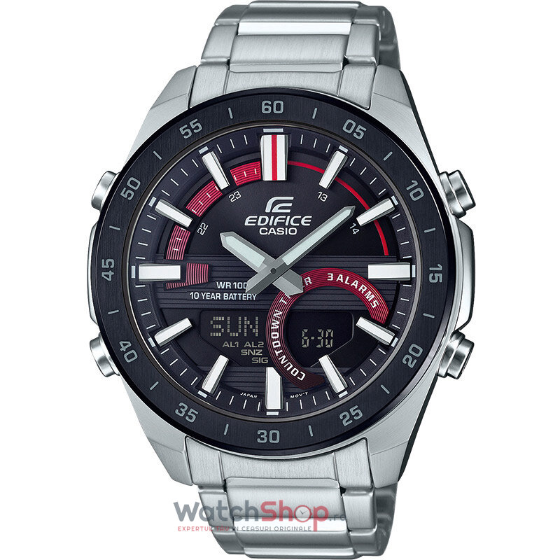 Ceas Casio Barbatesc Sport Negru EDIFICE ERA-120DB-1AVEF Quartz Original cu Comanda Online