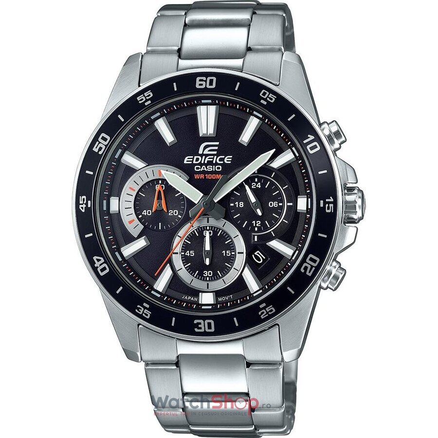 Ceas Barbatesc Sport Casio Negru Edifice EFV-570D-1A Quartz Original cu Comanda Online