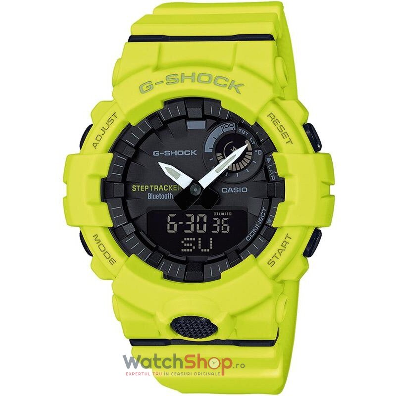 Ceas Barbatesc Sport Casio Negru G-SHOCK GBA-800-9AER Quartz Original cu Comanda Online