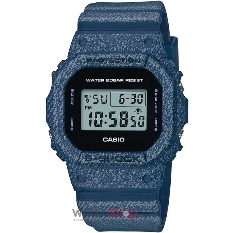 Ceas Casio Barbatesc Sport Negru G-Shock DW-5600DE-2 Quartz Original cu Comanda Online