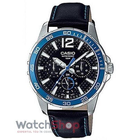 Ceas Barbatesc Sport Casio Negru MTD-330L-1A2 Quartz Original cu Comanda Online