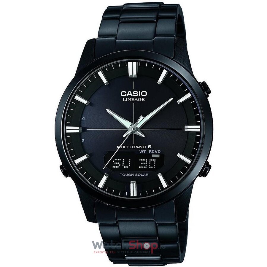 Ceas Casio Barbatesc Sport Negru Wave Ceptor LCW-M170DB-1 Quartz Original cu Comanda Online