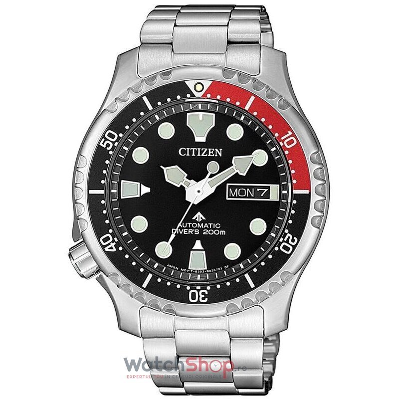 Ceas Citizen Barbatesc Sport Negru PROMASTER MARINE NY0085-86E Diver Automatic Original cu Comanda Online