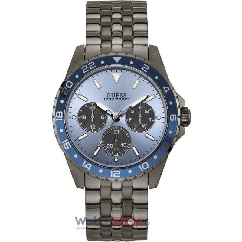 Ceas Guess Barbatesc Sport Albastru Degrade ODYSSEY W1107G5 Quartz Original cu Comanda Online