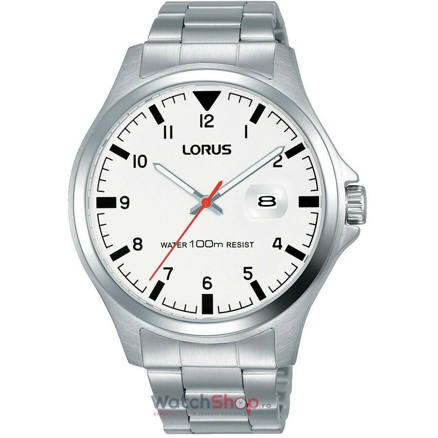 Ceas Lorus by Seiko Barbatesc Sport Alb s RH965KX9 Quartz Original cu Comanda Online