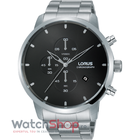 Ceas Barbatesc Sport Lorus by Seiko Negru Dress RM357EX-9 Quartz Original cu Comanda Online